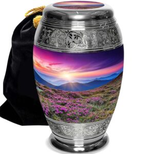 Brass Urn 16
