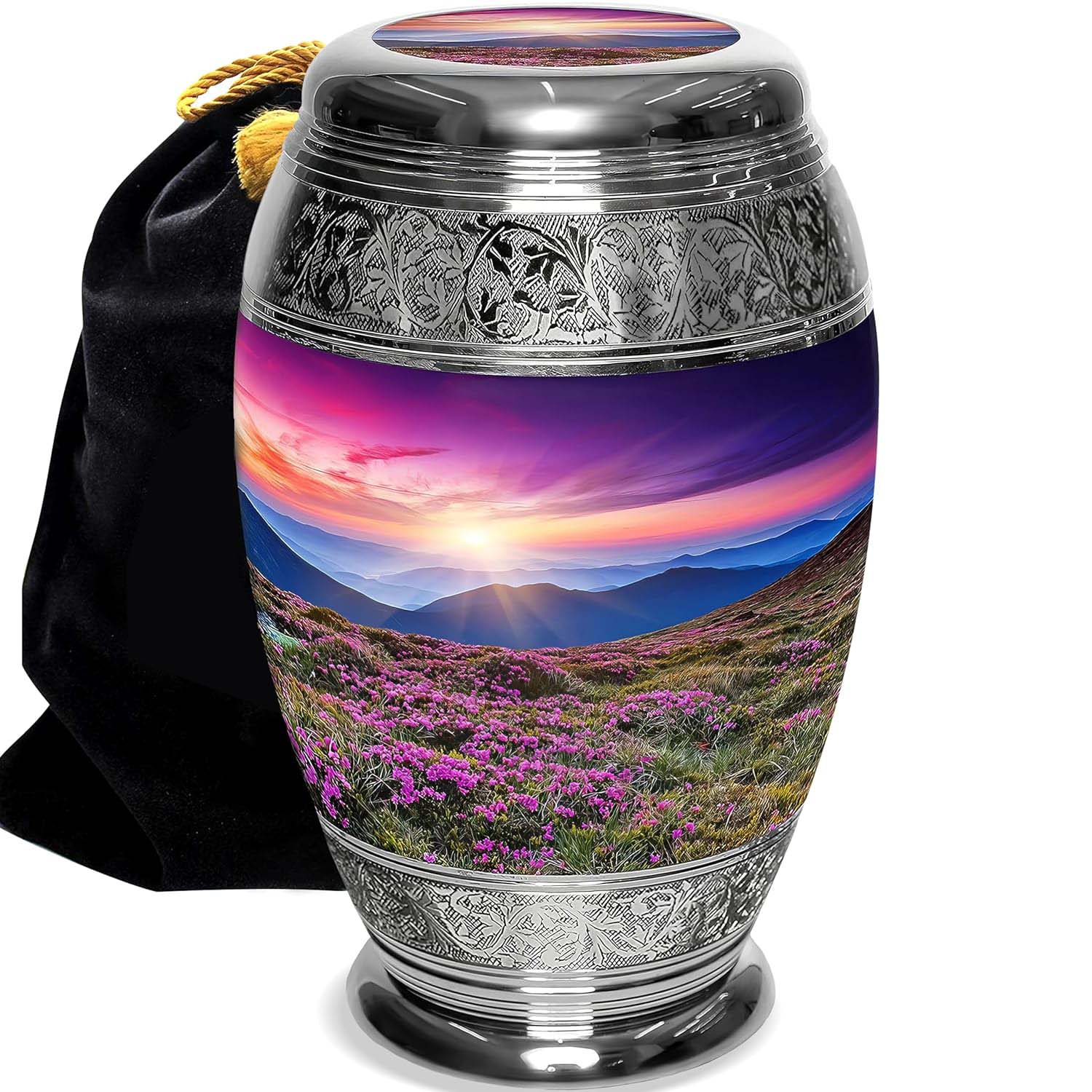 Brass Urn 16