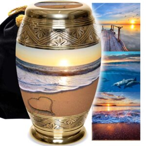 Brass Urn 18