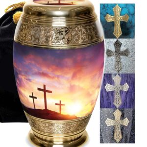 Brass Urn 21