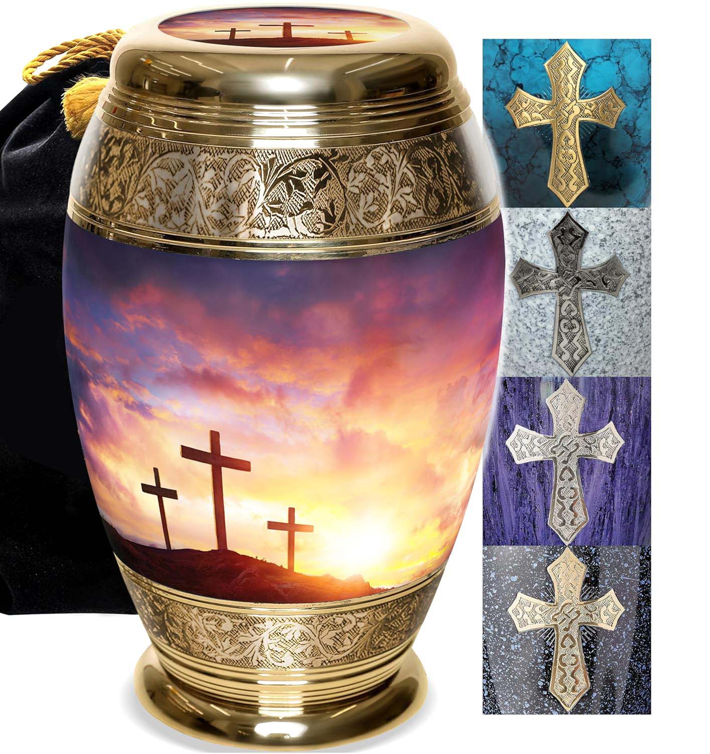 Brass Urn 21